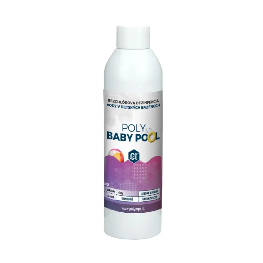 211049 POLY BABY POOL bezchlórová dezinfekcia do detského bazéna 250 ml ROIN