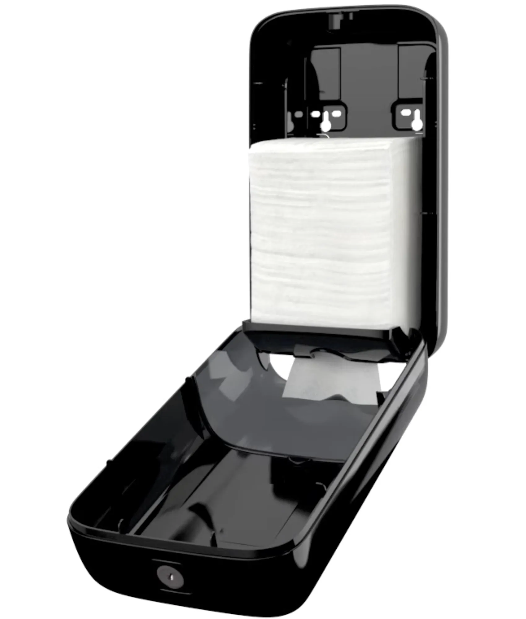 556008 Tork Folded zásobník na skladaný toaletný papier T3, čierny roin 3.png