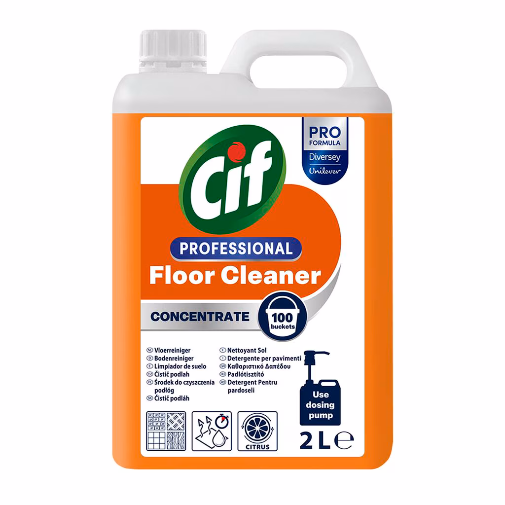 Cif Professional Floor čistič na podlahu, koncentrát 2 l_ROIN