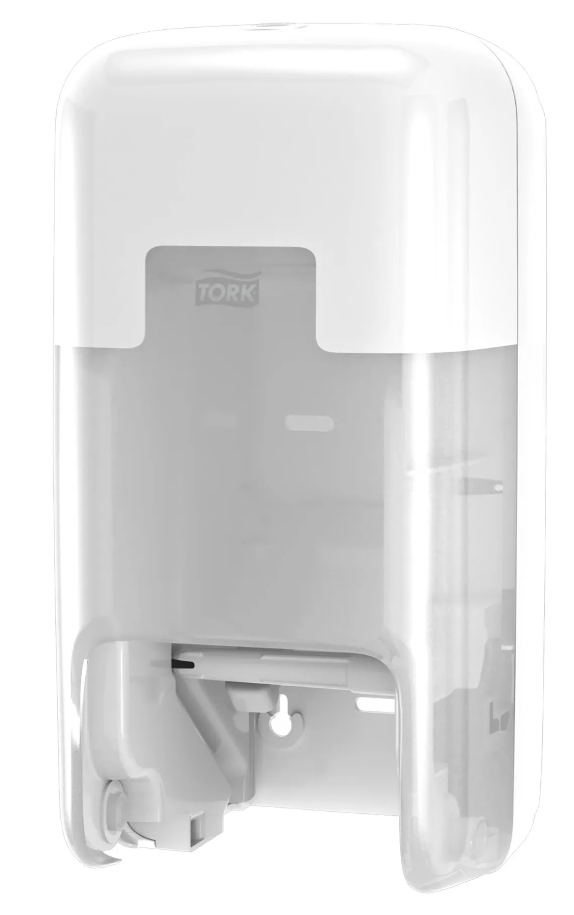558041 Tork OptiServe® zásobník na 2 kotúče bezdutinkového toaletného papiera T7, biely roin