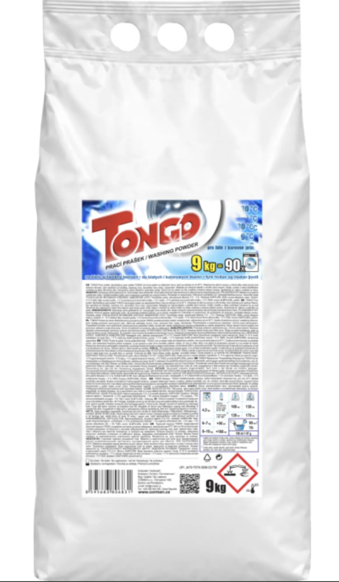 TONGO prací prášok 9 kg roin