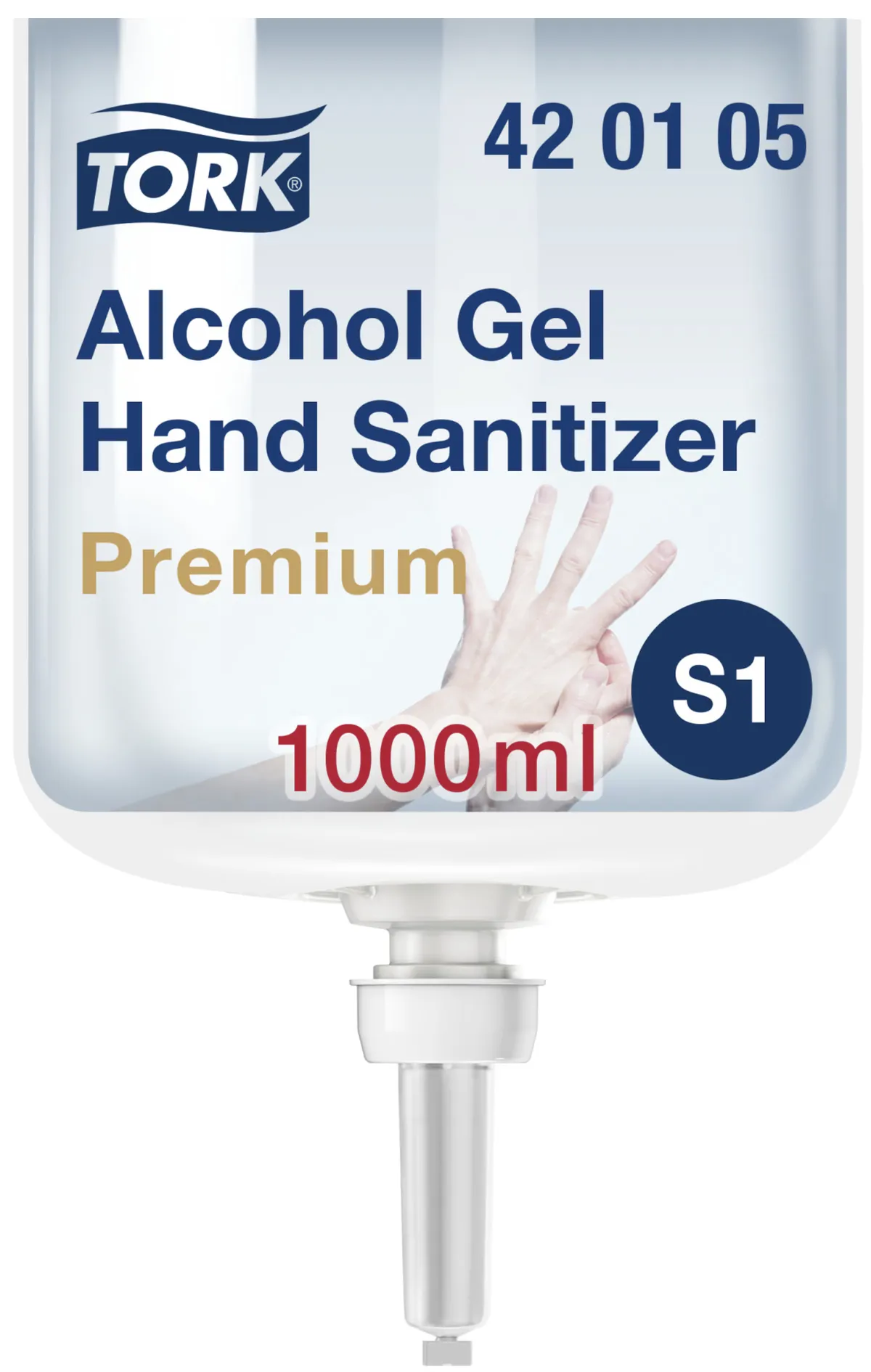 420105 Tork dezinfekčný gél na ruky Premium, do dávkovača S1, s alkoholom, číry, 1000 ml roin.png