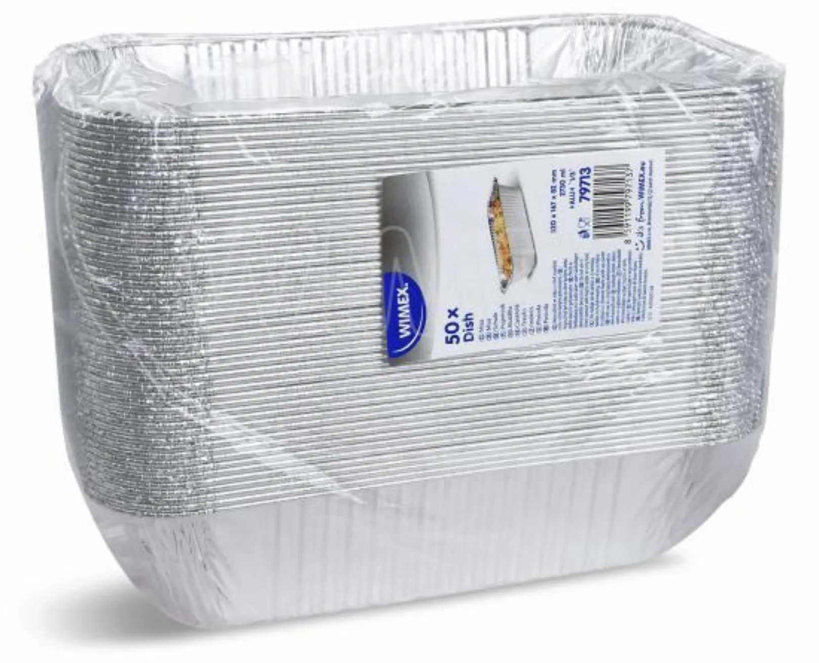 Hliníková misa Gastro GN 1:3, hranatá 320 x 170 x 75 mm, 2500 ml (50 ks)_1.png
