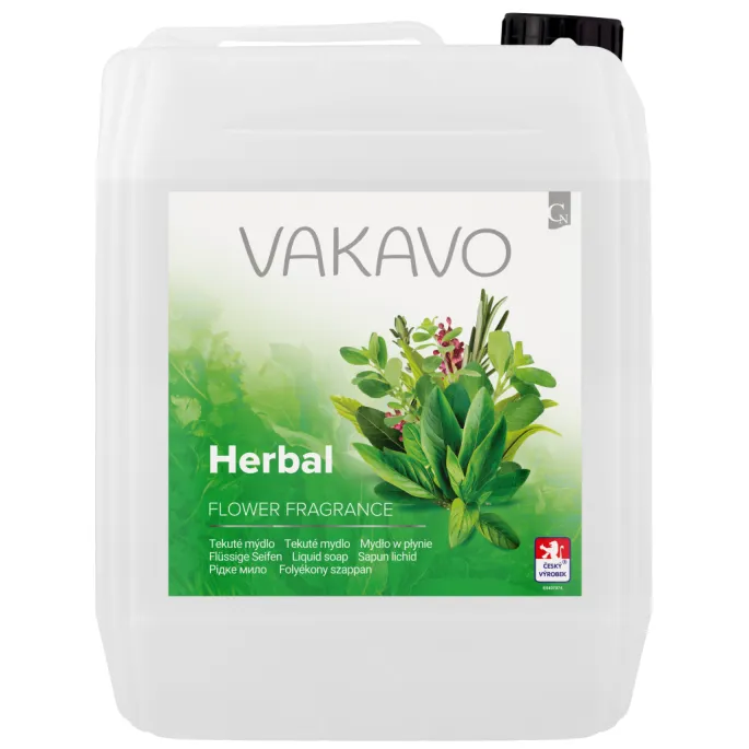 VAKAVO Herbal tekuté mydlo 5 l VKVMH050097