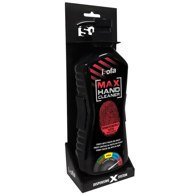 ISOFA MAX X profesionálna abrazívna pasta na ruky 700 g s dávkovačom VPPTMS07099