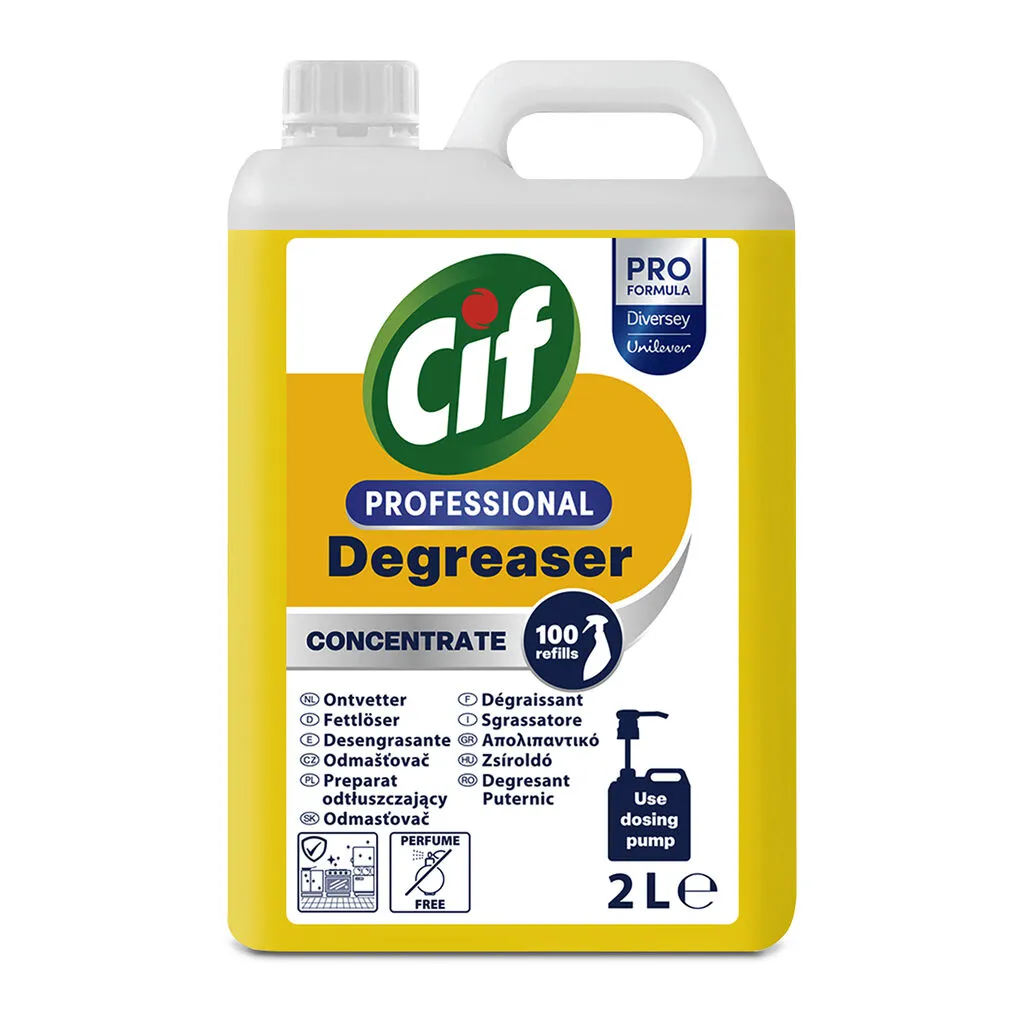 Cif Professional Degreaser odmasťovač do kuchyne, koncentrát 2 l_ROIN