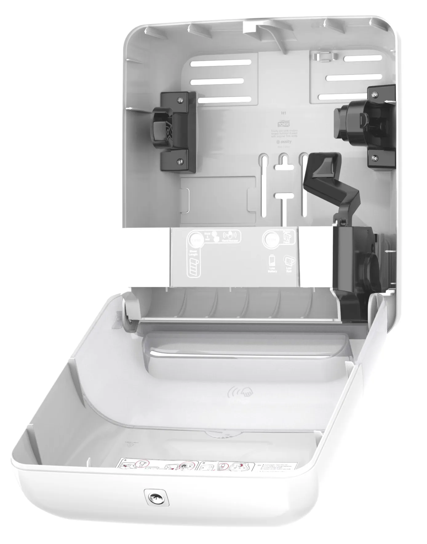 551100 Tork Matic® automatický zásobník na papierové utierky v kotúči H1, biely roin 2.png